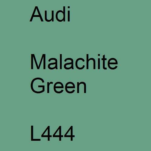 Audi, Malachite Green, L444.